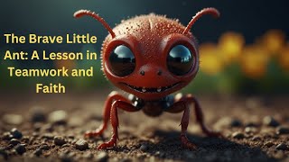 The Brave Little Ant A Lesson in Teamwork and Faith viralvideo teamwork lifelessons [upl. by Kcaz307]