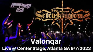 Seven Kingdoms  Valonqar LIVE  ProgPower USA Center Stage Atlanta GA 972023 [upl. by Anna-Diane]