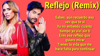 Reflejo Remix  Charly amp Yeimy  Letra Official  LRDF2 [upl. by Alyacim896]