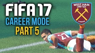 FIFA 17 Career Mode Gameplay Walkthrough Part 5  PAYEETTTTTT  West Ham [upl. by Mountford]