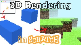 How to Make a 3D Game in Scratch  Minecraft in Scratch E1 [upl. by Ladew]