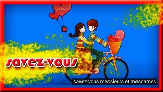 savezvous messieurs et mesdames  Récitation 4 éme  20212022 [upl. by Prosper]