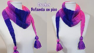 Chal corto o baktus a crochet [upl. by Hashum]