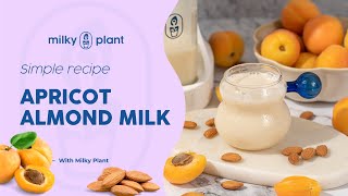 DIY Apricot Almond Milk Recipe  Delicious amp Healthy PlantBased Drink 🍑 [upl. by Earleen]