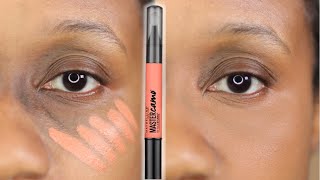 FULLY COVER DARK CIRCLES using Orange color corrector  Testing Maybelline Color Corrector [upl. by Gould]