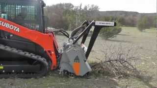 FAE Mulcher UMLSSL 150 VT on Kubota SVL90 [upl. by Gradey41]