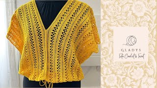 TUTO CROCHET  TOP quotMAYAquot [upl. by Morocco]