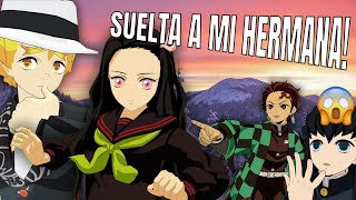 ZENITSU QUE HACES CON NEZUKO 😳😡  KIMETSU NO YAIBA VR [upl. by Sinnelg419]