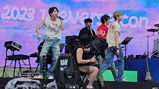 230610  Weverse con festival 2023 Enhypen Tamed Dashed Band ver [upl. by Adnohsed]