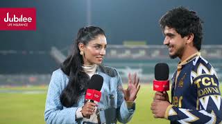 SaimAyub talks to ZainabAbbas about the BefikerMoment of the Match [upl. by Oatis538]