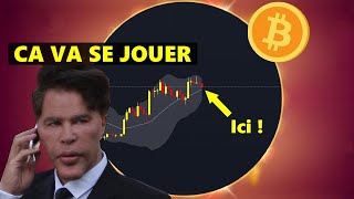 Le Bitcoin est proche du point crucial  😮 [upl. by Trimble]