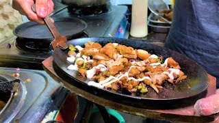 SIZZLING Sisig  Chicken  Porkchop  Filipino Street Food [upl. by Ativ145]