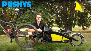 PUSHYS REVIEW Topeak Journey Trailer with Drybag [upl. by Henrik870]