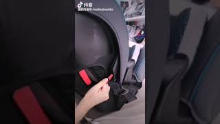 1 Minute install EVENFLO EVERYFIT 4IN1 REAR FACING LATCH by BROTHER BEAR BABY [upl. by Nadler]