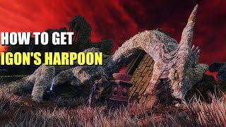 How to get Igons Harpoon Elden Ring [upl. by Ahsial]