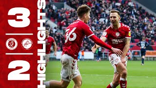 ANDI WEIMANN HATTRICK 🤯 Bristol City 32 Millwall  Highlights [upl. by Ayotan]