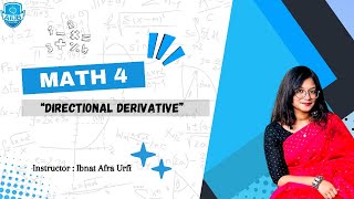 Directional Derivative  Math 4  Aiub Solution  Ibnath Afra Urfi [upl. by Cirek843]