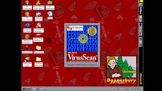 Windows 98 Plus Theme  Doonesbury [upl. by Barr686]