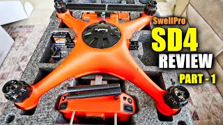 SwellPro Waterproof SplashDrone 4 Review  Part 1 InDepth  Unboxing Inspection amp Setup [upl. by Andaira]