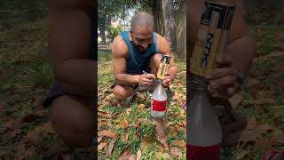 Bottle rocket felipegandin lifehack experiment tips dicas ciencias testes [upl. by Hepsiba]