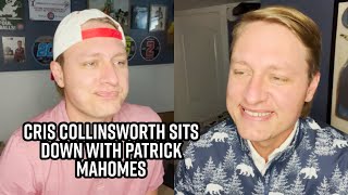 Cris Collinsworth Sits Down With Patrick Mahomes Before NFL Opening Kickoff [upl. by Ashmead]