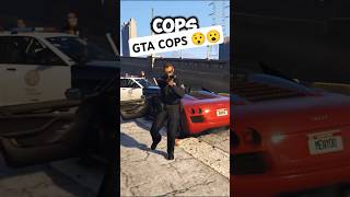 How Do Cops Arrest You If Your Car Doors Are Blocked in GTA Games gta gta5 gtaonline [upl. by Wat]