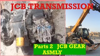 540170How To Repair Jcb Gear Transmission Boom loader gear box [upl. by Aneg]