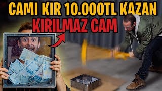 CAMI KIRAN 10000TL KAZANIR Dünyanın En Sağlam Camı [upl. by Trisha]