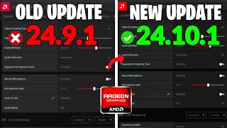 AMD Software Adrenalin Edition 24101  AMD 24101 New update  AMD Adrenalin 2024 Best Settings [upl. by Othella]