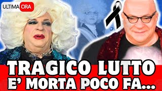 🔴 TRAGICO LUTTO NELLO SPETTACOLO quotE MORTA POCO FAquot FAN IN LACRIME [upl. by Ahtan]