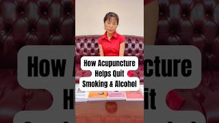 How acupuncture helps quit smoking amp alcohol acupuncture quitsmoking quitalcohol dopamine [upl. by Enidaj]