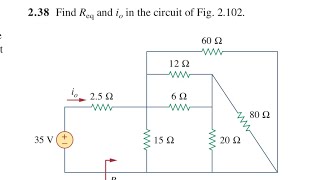 07 Find Req and Io in the circuit of fig 2102 [upl. by Elocan425]