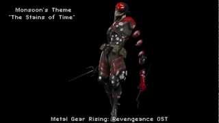 Metal Gear Rising Revengeance OST  Monsoons Theme The Stains Of Time Preview [upl. by Eltsirk]