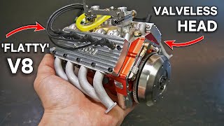 Worlds Smallest FLATHEAD V8  Assembling amp Running [upl. by Windsor]