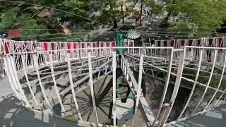 Knoebels Super RoundUp Ride 2024  SPINNING WHEEL THRILL [upl. by Ariaec100]