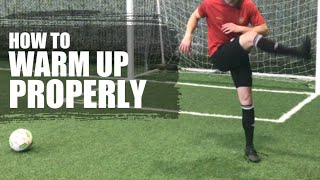 Football Warm Up COMPLETE How To Warm Up Before A Soccer Game Best Stretches Exercises amp Drills [upl. by Edmead813]