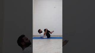 Pawanmuktasana Gas Release Pose Steps amp Benefits  Pawanmuktasana Hindi  Yoga for stomachshorts [upl. by Ydnem]