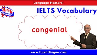 IELTS Vocabulary 37 congenial [upl. by Ogu]