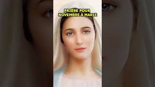 Confions le Mois de Novembre à la Vierge Marie  Prière quotidienne 🙏 shorts [upl. by Arremat]