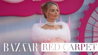 Margot Robbies best red carpet looks  Bazaar UK [upl. by Esineg]