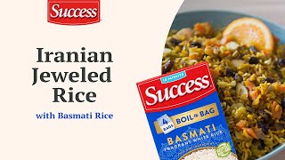 Iranian Jeweled Rice Recipe 15 sec  Success® Rice [upl. by Cyndie211]