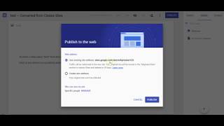 How to Convert Old Google Sites to New Google Sites [upl. by Mehelhteb696]