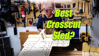 Unique Crosscut Sled Build Remix Featuring Matchfit Dovetail Grooves  5 Cut Method Explained [upl. by Kathie]