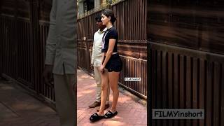 ananyapanday shortsfeed Throwback video of Ananya heading in to her yoga academy 🧘‍♀️❤️ shorts [upl. by Litch832]