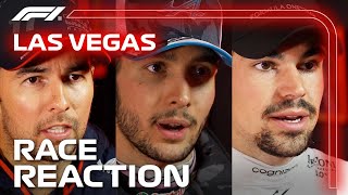 Drivers Reaction After the Race  2023 Las Vegas Grand Prix [upl. by Timmie]