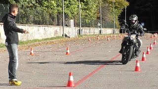 Esame della patente Terza lezione Gli esercizi dellesame [upl. by Hersch228]