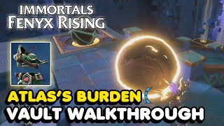 Atlass Burden Vault Walkthrough  Immortals Fenyx Rising [upl. by Aroel]