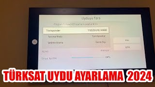 TÜRKSAT 4A OTOMATİK UYDU AYARLAMA 2024 [upl. by Peggie]