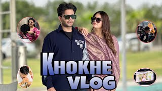 KHOKHE VLOG 💕  KHOKHE SONG VLOG 🤩  PRANJAL DAHIYA ✨  KALESHI CHORI ❤️ [upl. by Jerrie]