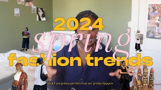 TOP 5 SPRING FASHION TRENDS FOR 2024  MY PREDICTIONS [upl. by Rosati21]